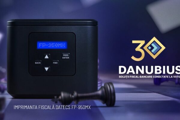 Danubius Exim lansează FP950MX – imprimanta fiscală inteligentă care digitalizează procesele comercianților precum raportarea către ANAF și marchează un nou capitol în retailul românesc