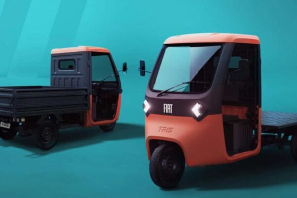 Fiat Tris – vehicul electric cu trei roți, alternativă ieftină și practică pentru livrările urbane